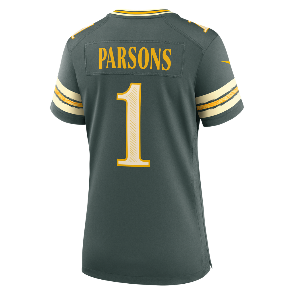 Micah Parsons Green Bay Packers Women's 2026 Rivalries Collection Game Jersey - Green