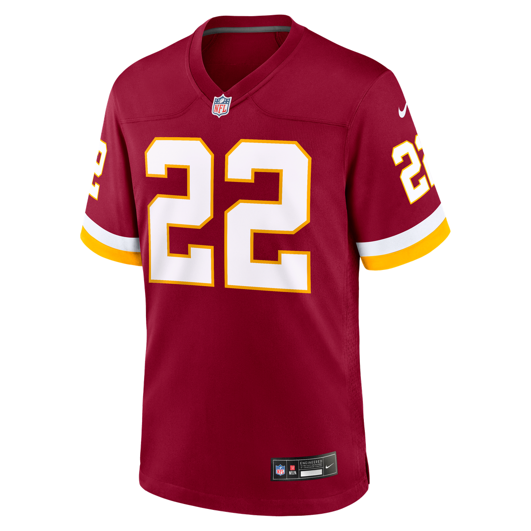 Jacory Croskey - Merritt Washington Commanders Game Super Bowl Era Jersey - White