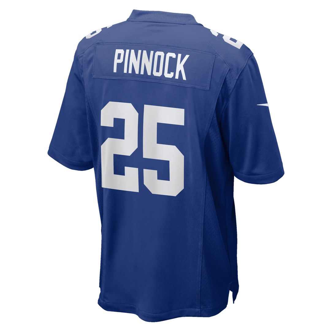 Jason Pinnock New York Giants Team Game Jersey - Royal