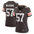 Isaiah McGuire Cleveland Browns Women's Team Game Jersey - Brown