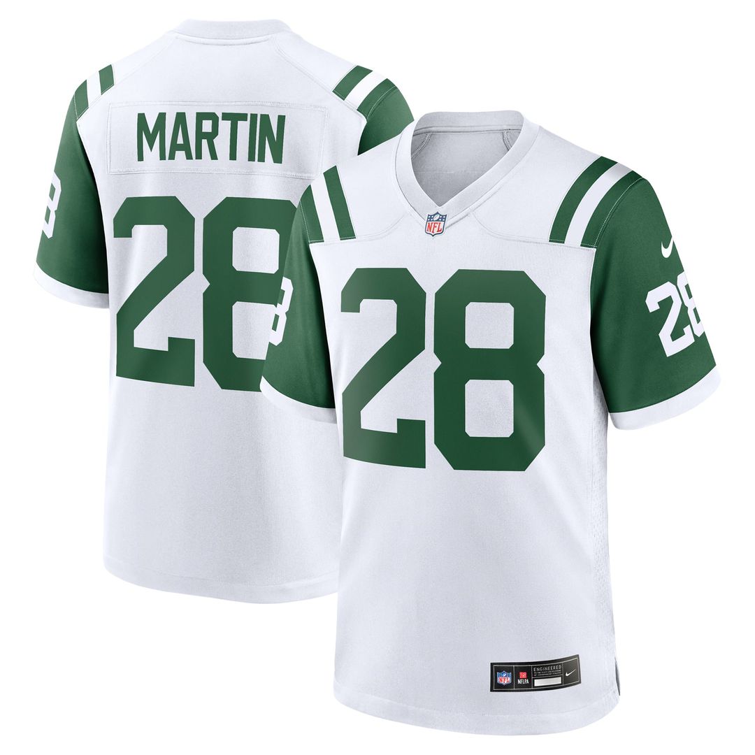 Curtis Martin New York Jets Retired Player Alternate Game Jersey - White