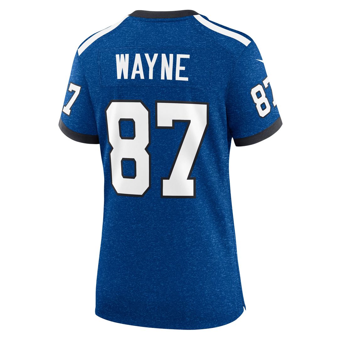 Reggie Wayne Indianapolis Colts Women's Indiana Nights Alternate Game Jersey - Royal