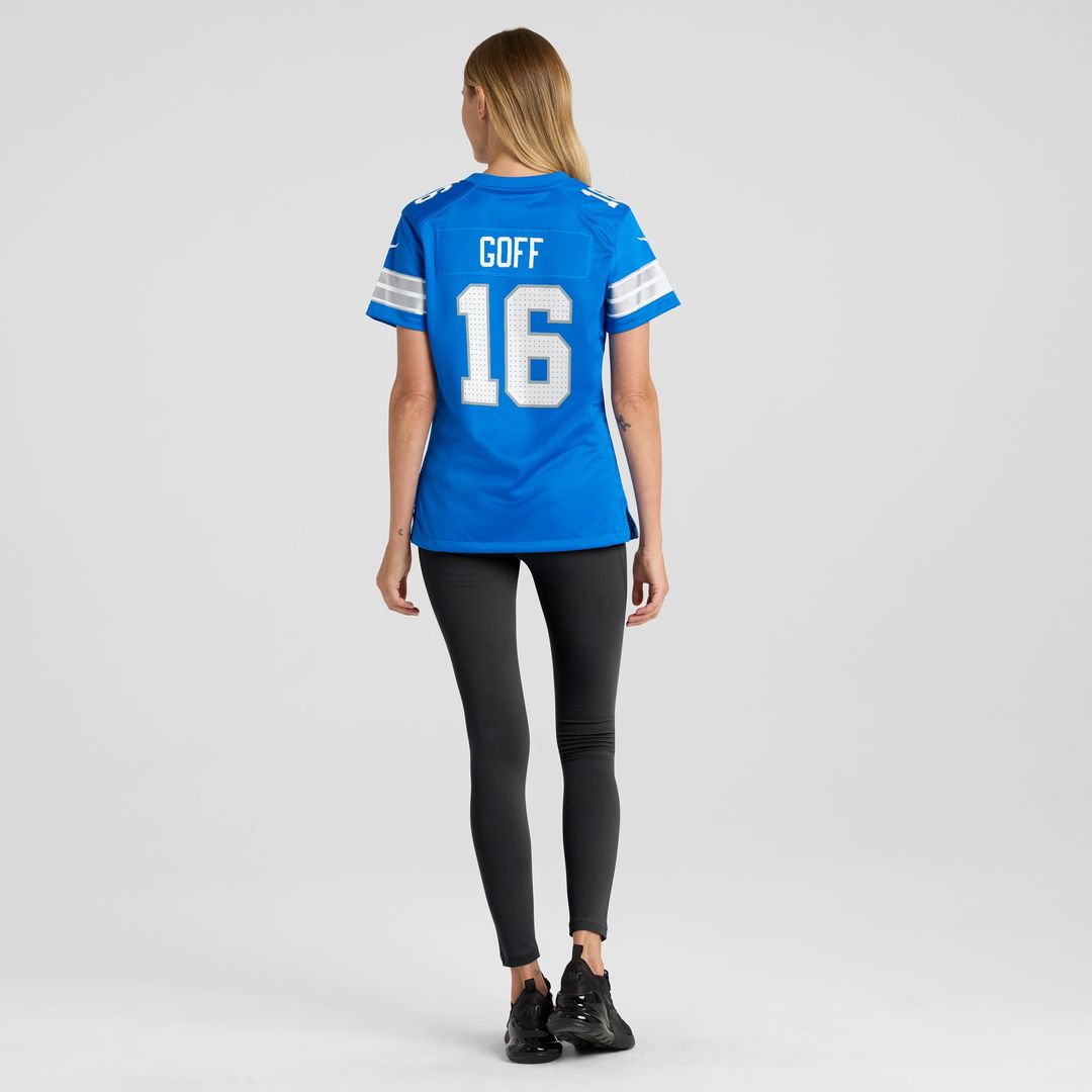 Jared Goff Detroit Lions Women's 2nd Alternate Game Jersey - Black