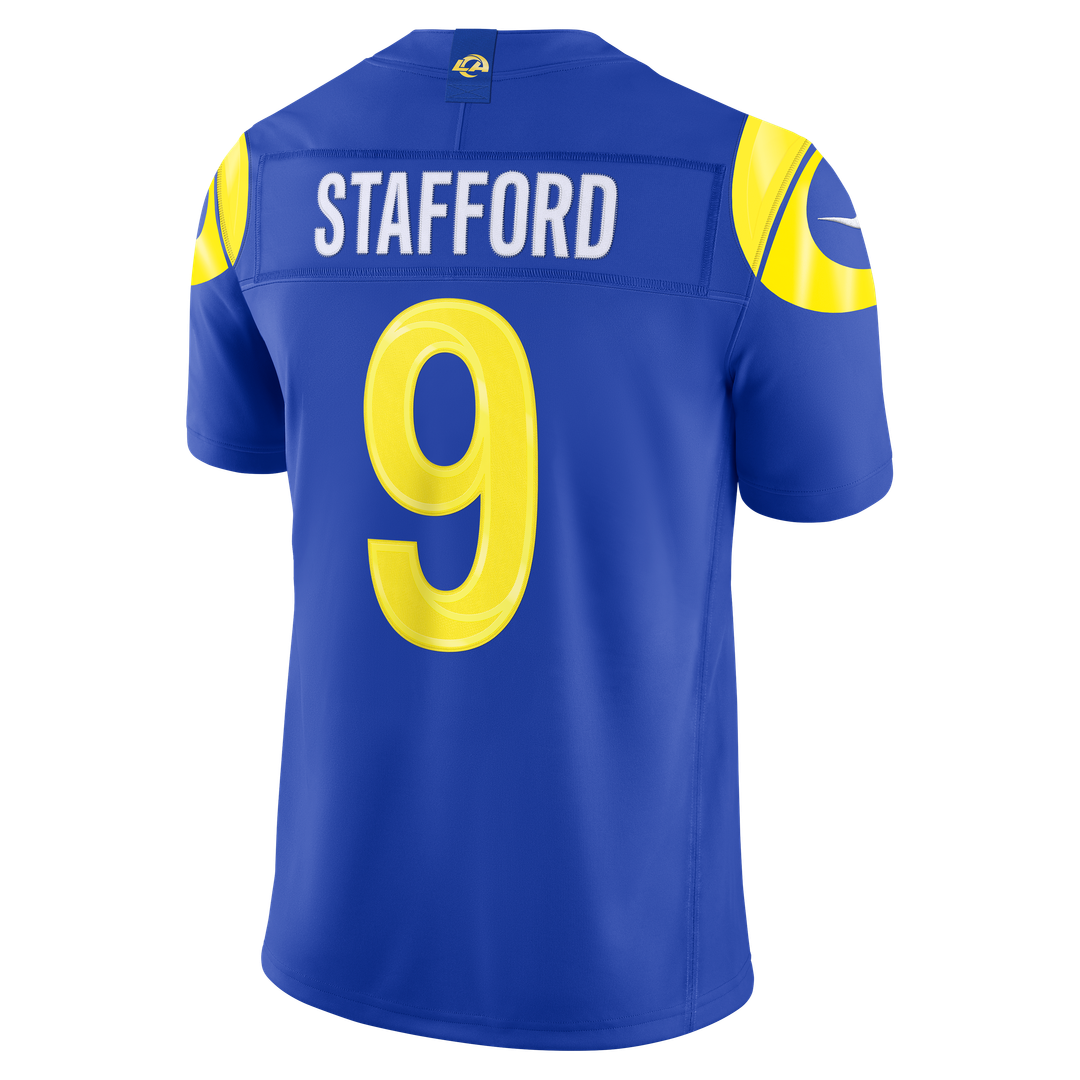 Matthew Stafford Los Angeles Rams Team Vapor F.U.S.E. Stitched Limited Jersey - Royal