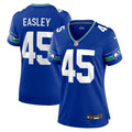 Kenny Easley Seattle Seahawks Women's Throwback Retired Player Game Jersey - Royal