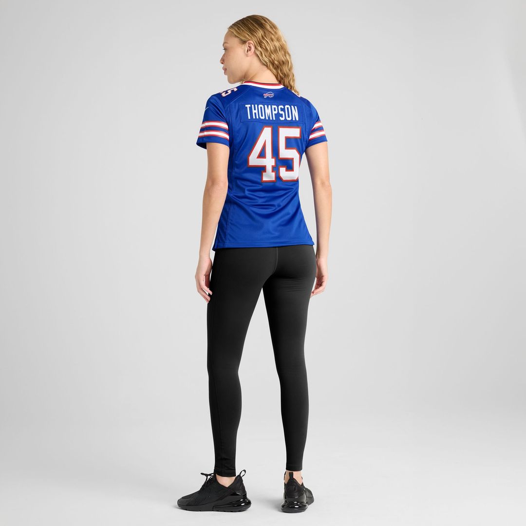 Shaq Thompson Buffalo Bills Women's Team Game Jersey - Royal