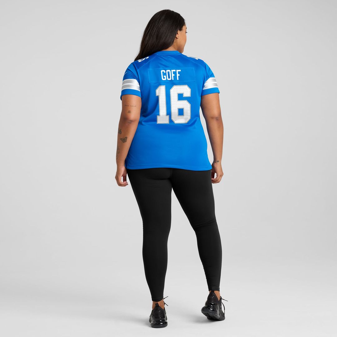 Jared Goff Detroit Lions Women's 2nd Alternate Game Jersey - Black