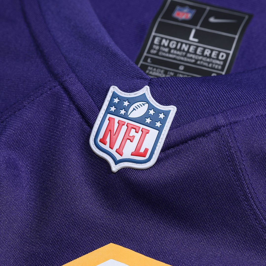 Jim Marshall Minnesota Vikings Retired Player Alternate Game Jersey - Purple