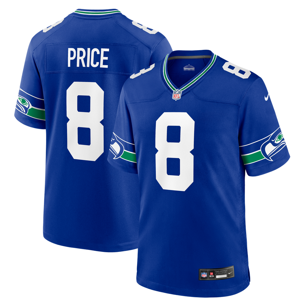 Jadarian Price Seattle Seahawks Alternate Game Jersey - Royal
