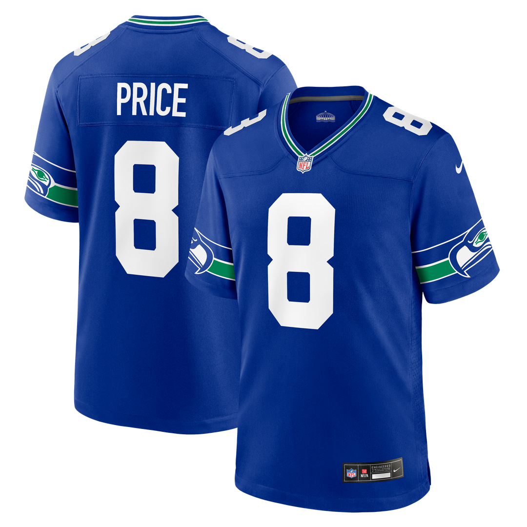 Jadarian Price Seattle Seahawks Alternate Game Jersey - Royal