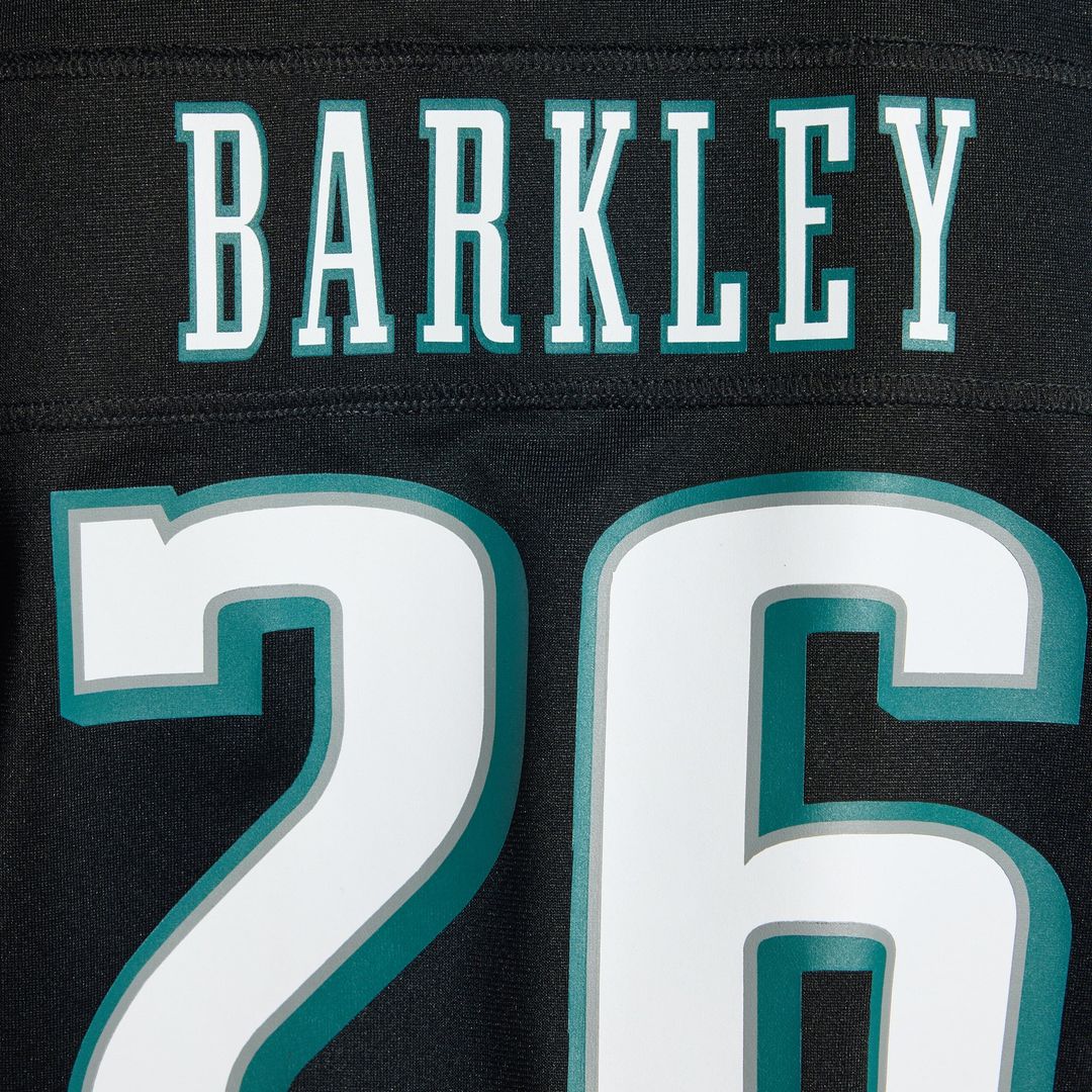 Saquon Barkley Philadelphia Eagles Women's Game Jersey - White