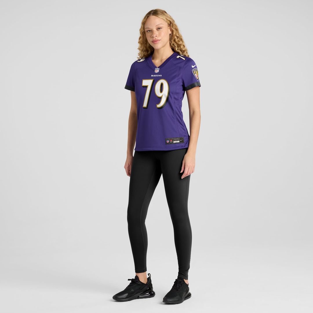 Ronnie Stanley Baltimore Ravens Women's Game Jersey - Purple