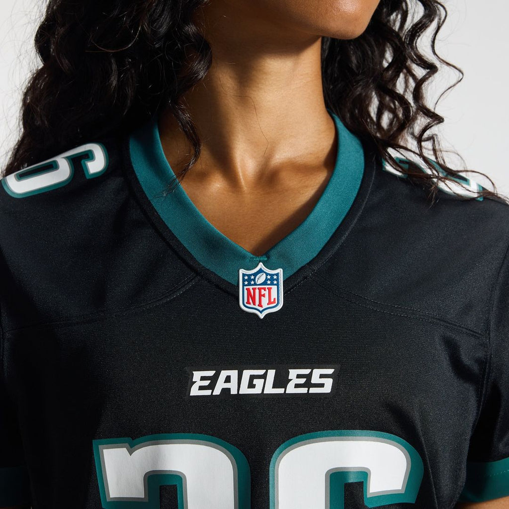 Saquon Barkley Philadelphia Eagles Women's Game Jersey - White