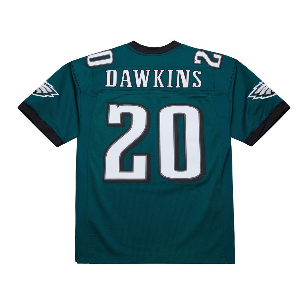 Brian Dawkins Philadelphia Eagles 1996 Authentic Throwback Retired Player Jersey - White