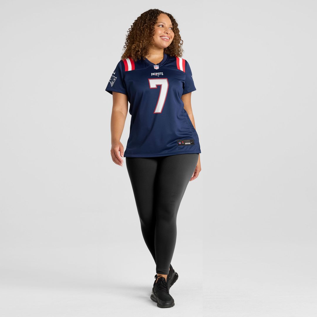 Carlton Davis New England Patriots Women's Team Game Jersey - Navy