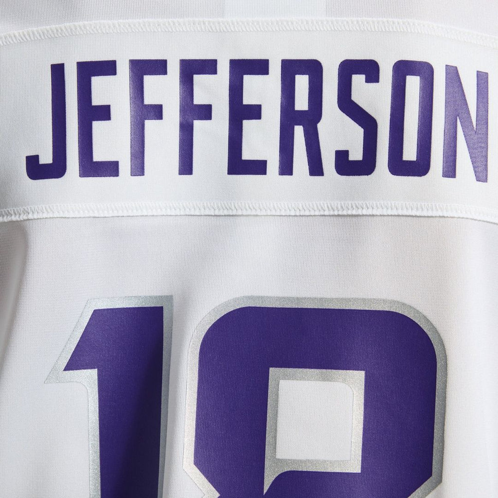 Justin Jefferson Minnesota Vikings Women's Alternate Game Player Jersey - White