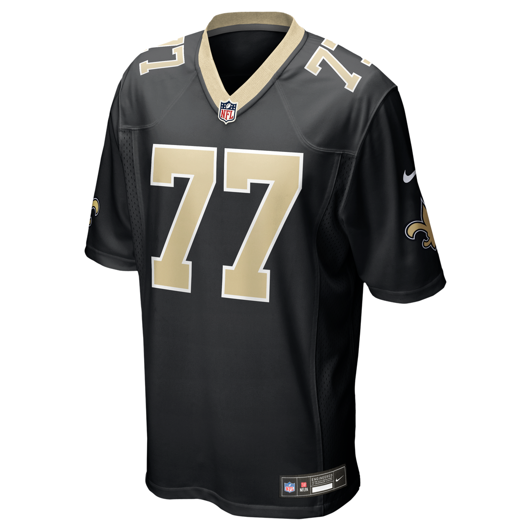 Carl Nicks New Orleans Saints Game Retired Player Jersey - Black