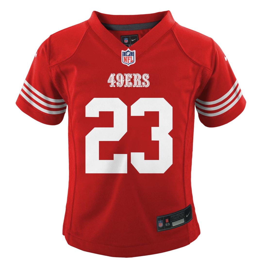 Christian McCaffrey San Francisco 49ers Toddler Game Jersey - Scarlet