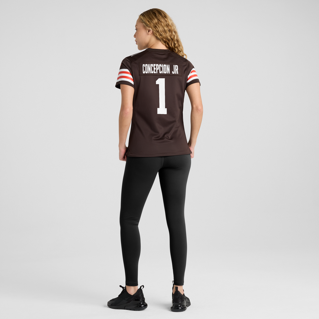 KC Concepcion Jr. Cleveland Browns Women's Team Game Jersey - Brown