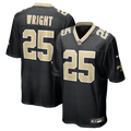 Rejzohn Wright New Orleans Saints Team Game Jersey - Black