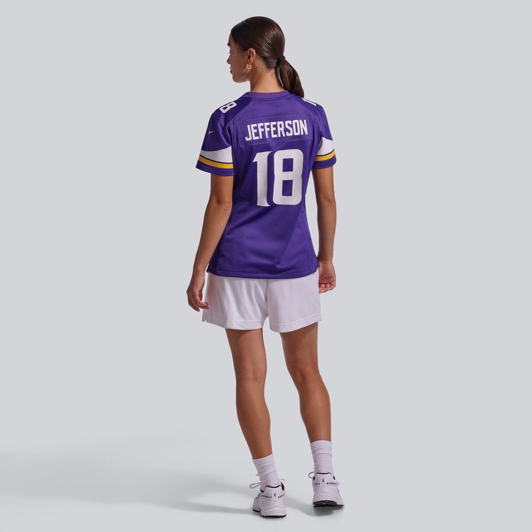 Justin Jefferson Minnesota Vikings Women's Game Player Jersey - White