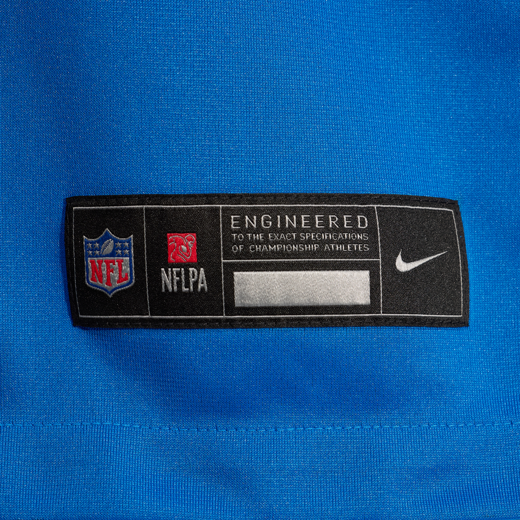 Isiah Pacheco Detroit Lions Team Game Jersey - Blue