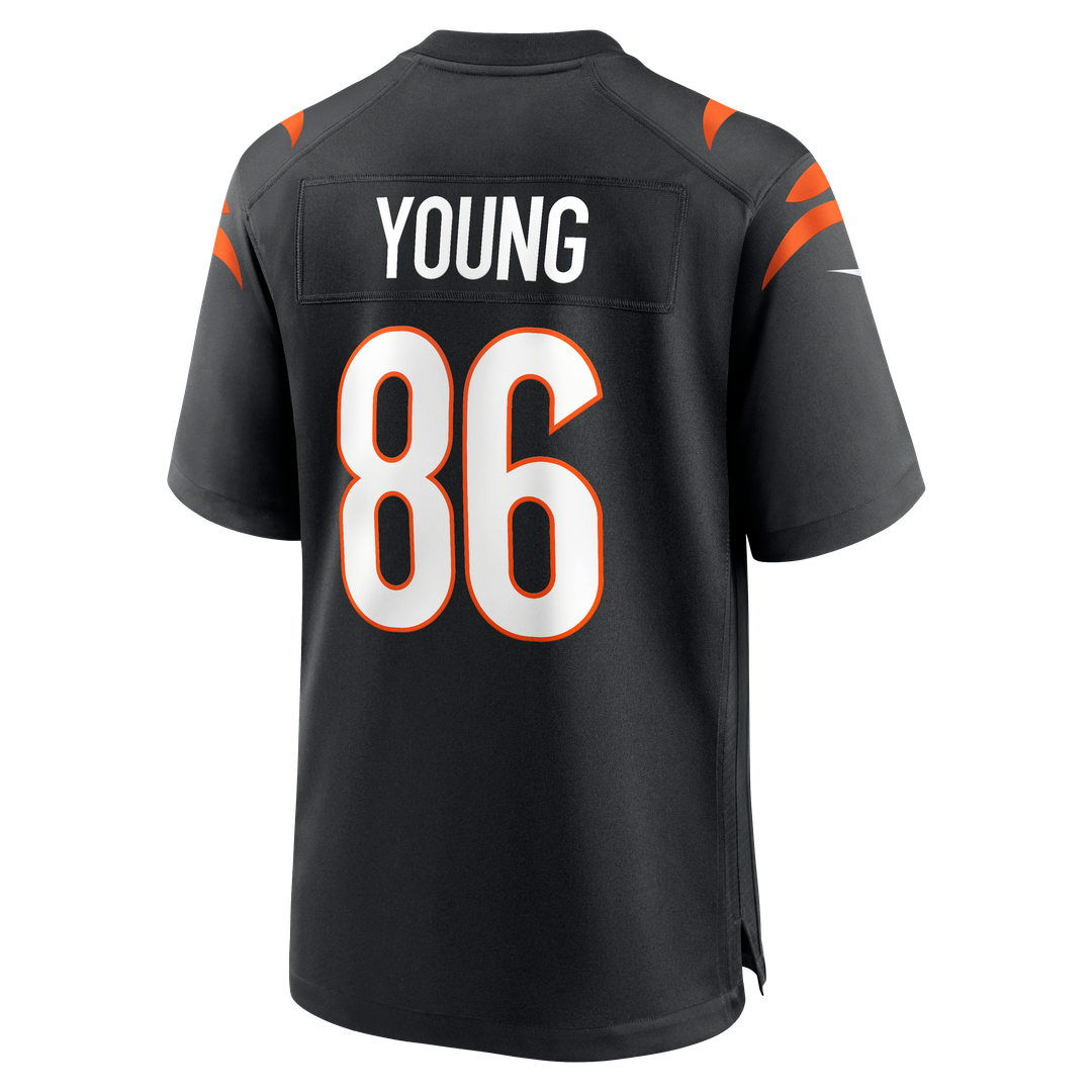 Colbie Young Cincinnati Bengals Team Game Jersey - Black