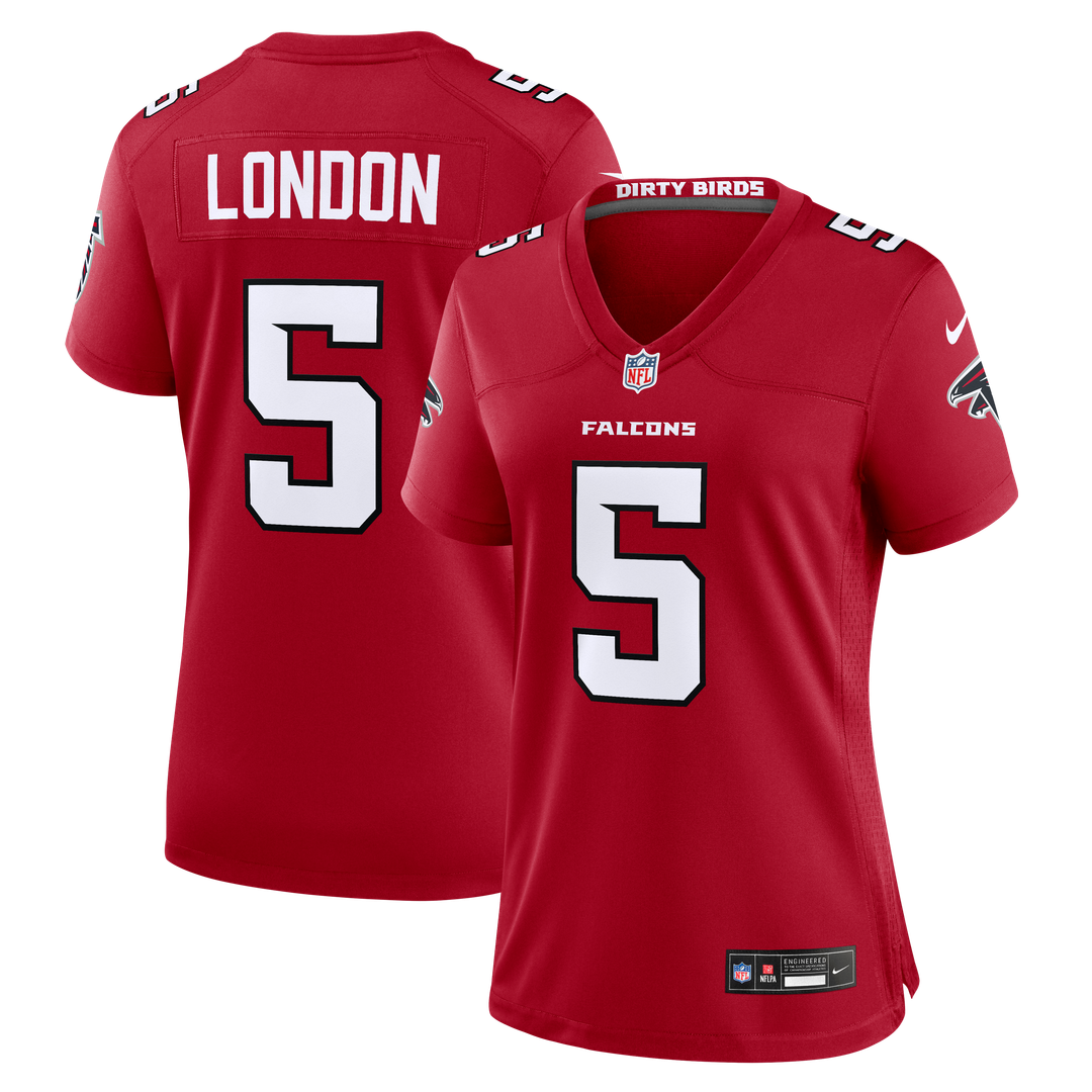 Drake London Atlanta Falcons Women's Game Jersey - Red