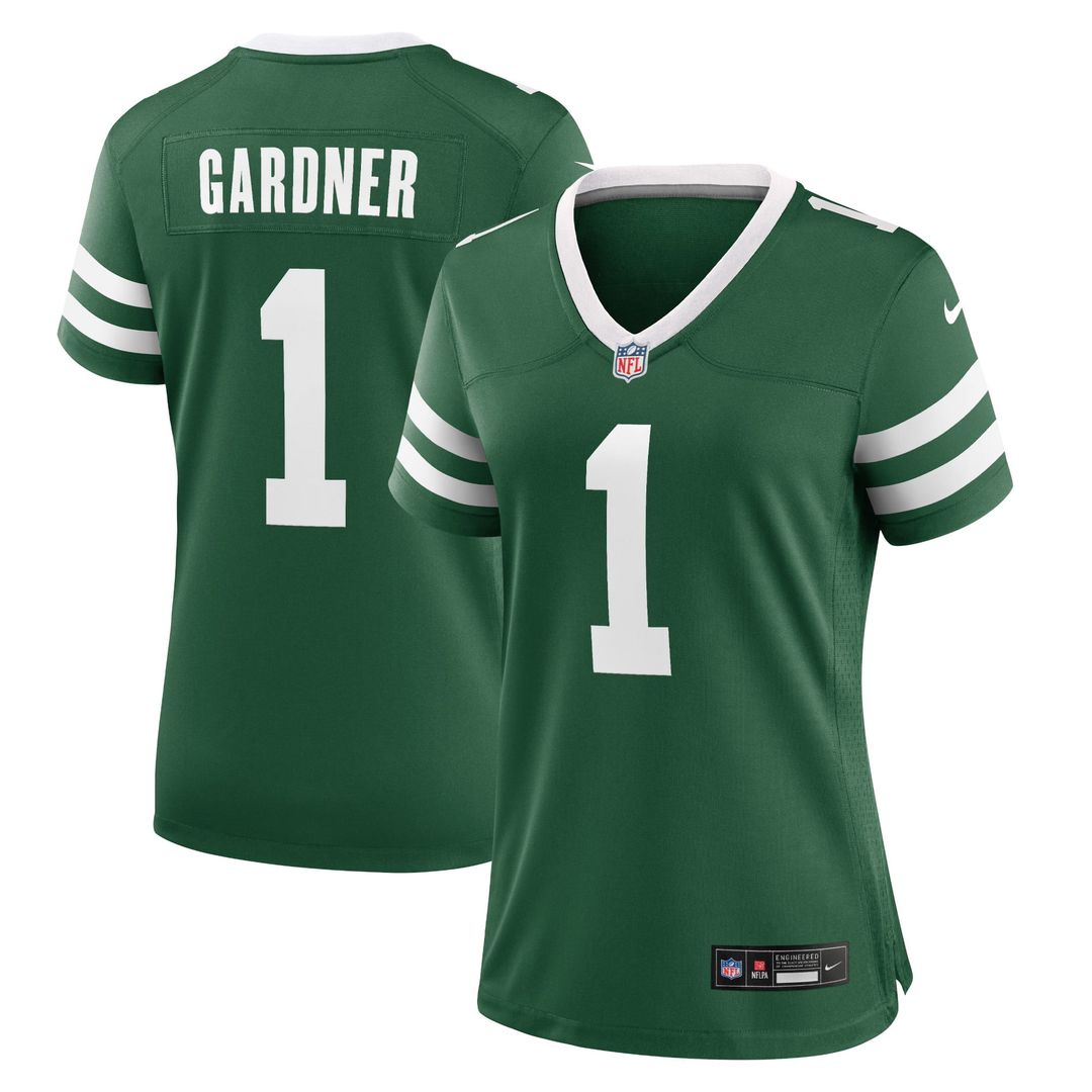 Ahmad Sauce Gardner New York Jets Women's Game Jersey - Legacy White