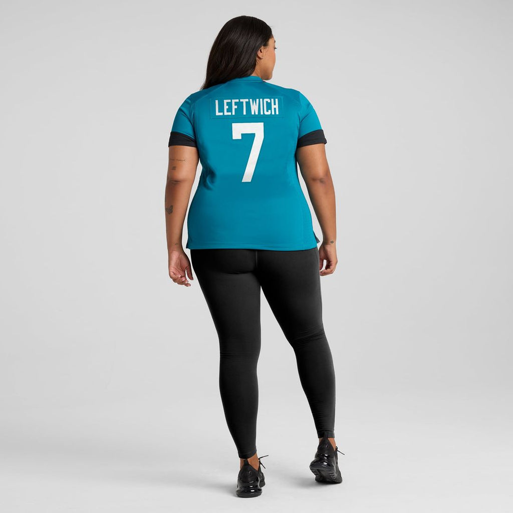 Byron Leftwich Jacksonville Jaguars Women's Alternate Retired Player Game Jersey - Black