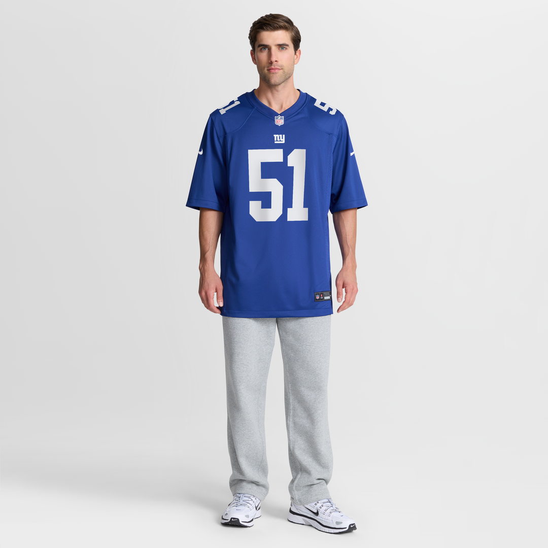 Jack Kelly New York Giants Team Game Jersey - Royal