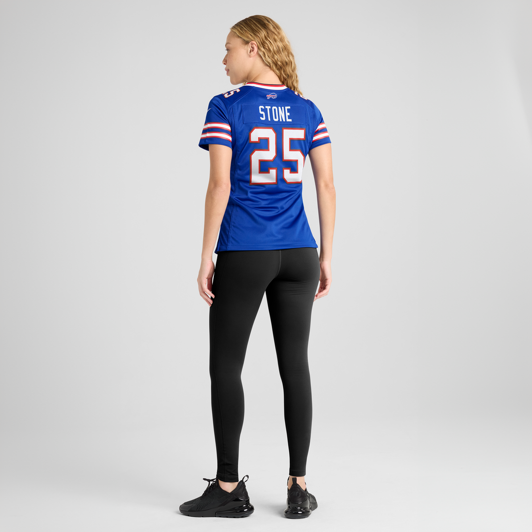 Geno Stone Buffalo Bills Women's Team Game Jersey - Royal