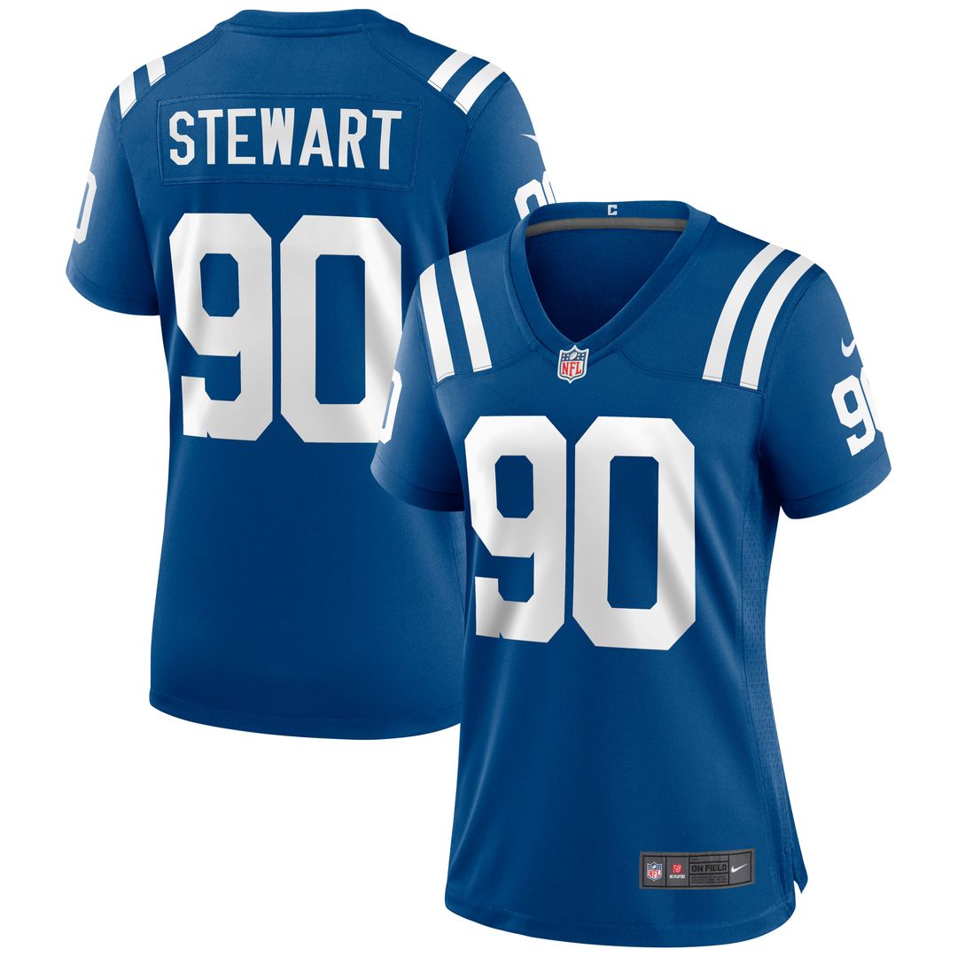 Grover Stewart Indianapolis Colts Women's Indiana Nights Alternate Game Jersey - Royal
