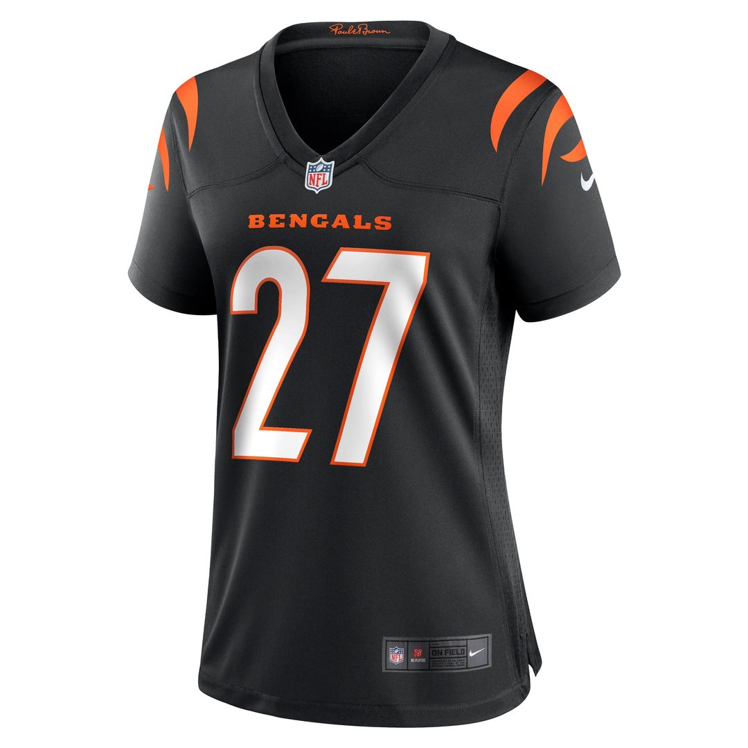 Jordan Battle Cincinnati Bengals Women's Team Game Jersey - Black