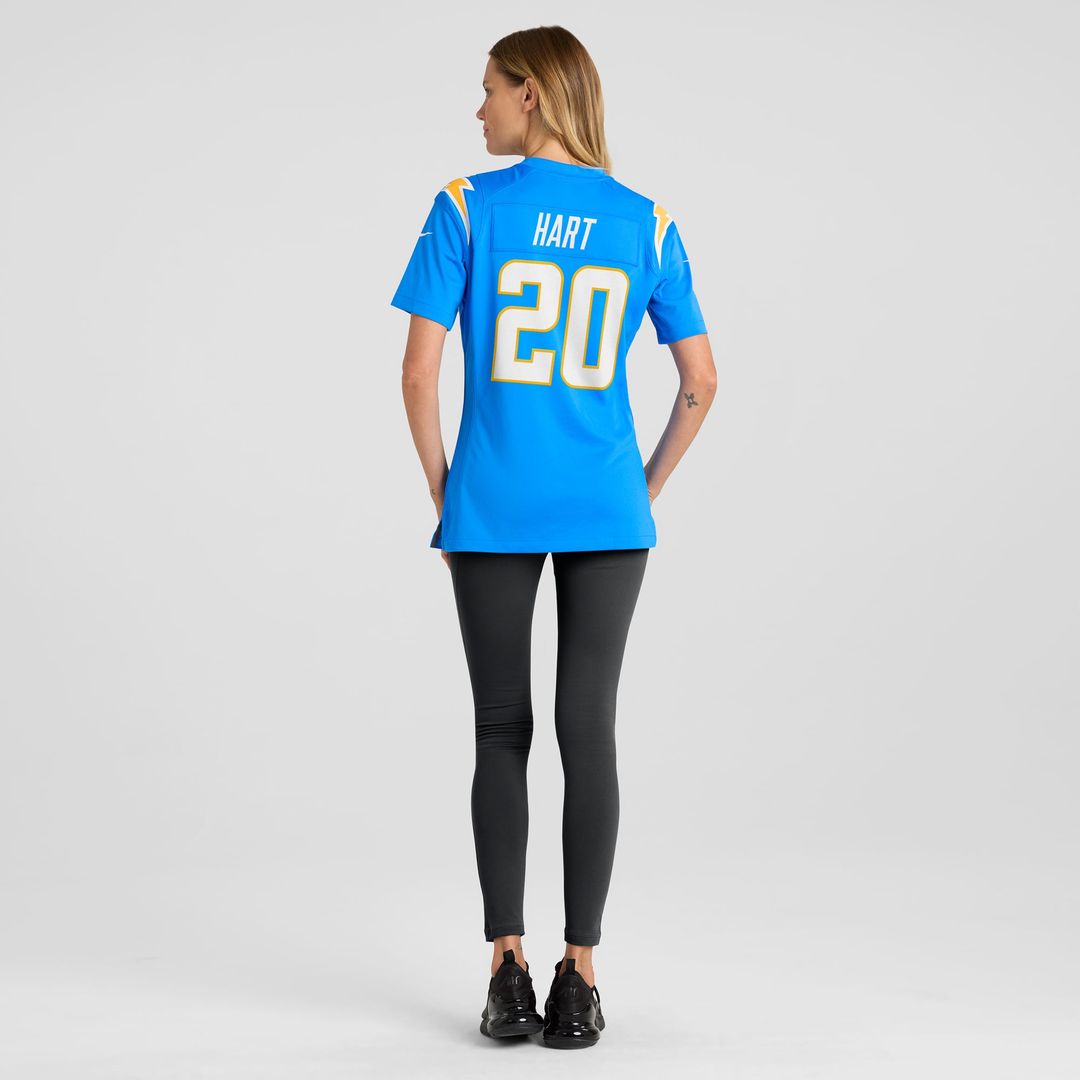 Cam Hart Los Angeles Chargers Women's Game Jersey - Powder Blue