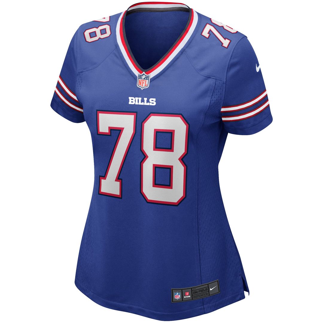 Bruce Smith Buffalo Bills Women's Game Retired Player Jersey - Royal
