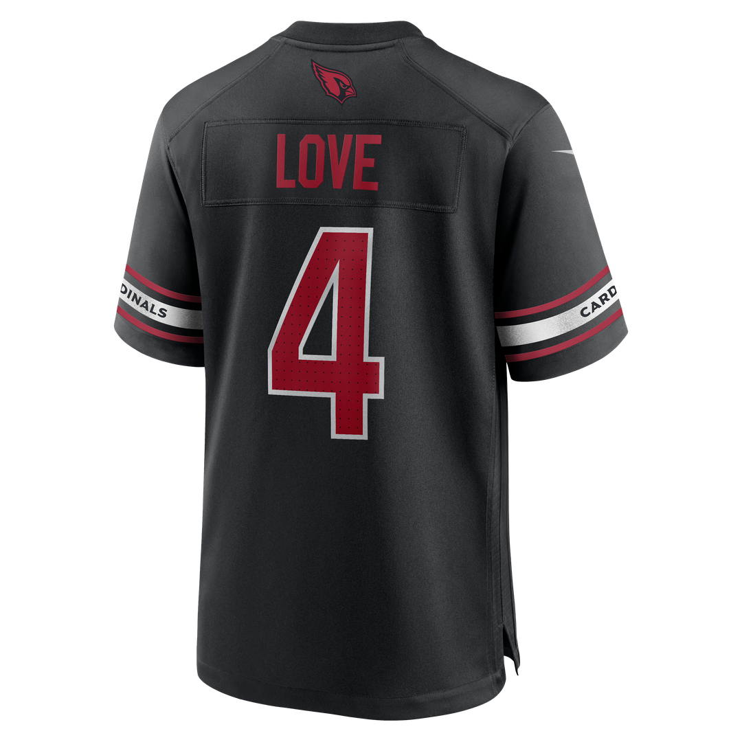Jeremiyah Love Arizona Cardinals Team Game Jersey - Cardinal