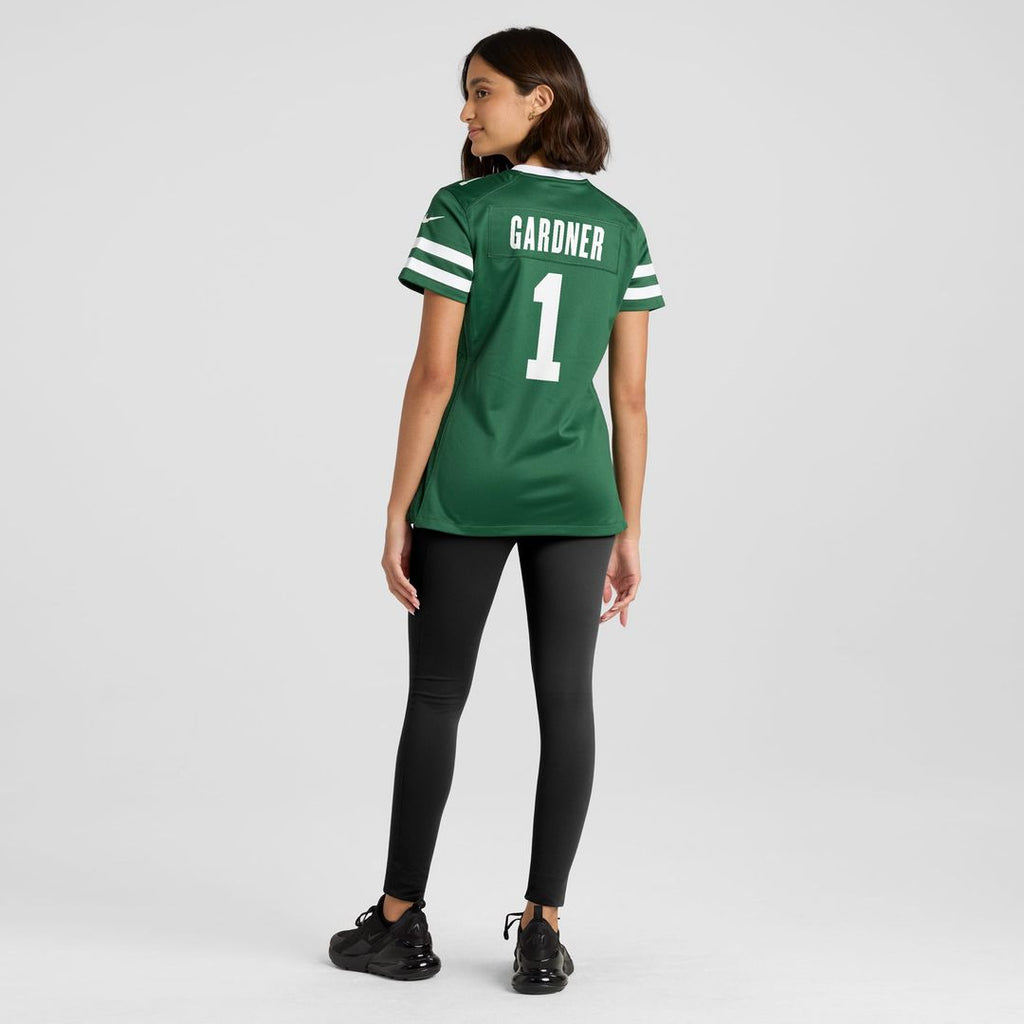 Ahmad Sauce Gardner New York Jets Women's Game Jersey - Legacy Green