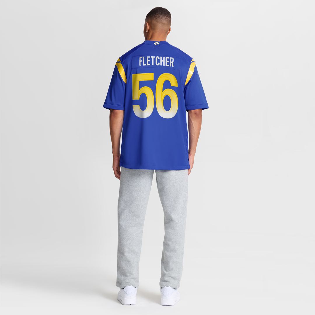London Fletcher Los Angeles Rams Game Retired Player Jersey - Royal