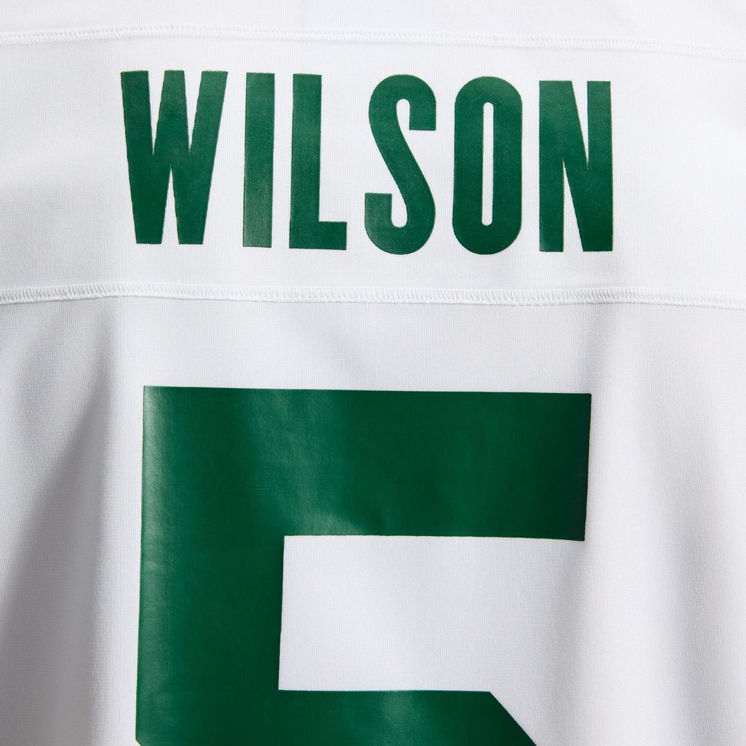 Garrett Wilson New York Jets Alternate Game Jersey - Legacy Black