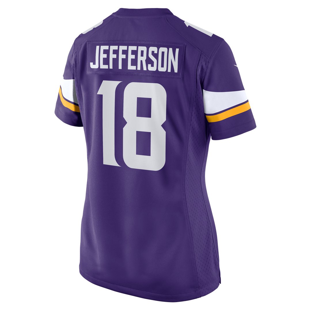 Justin Jefferson Minnesota Vikings Women's Game Jersey - Purple