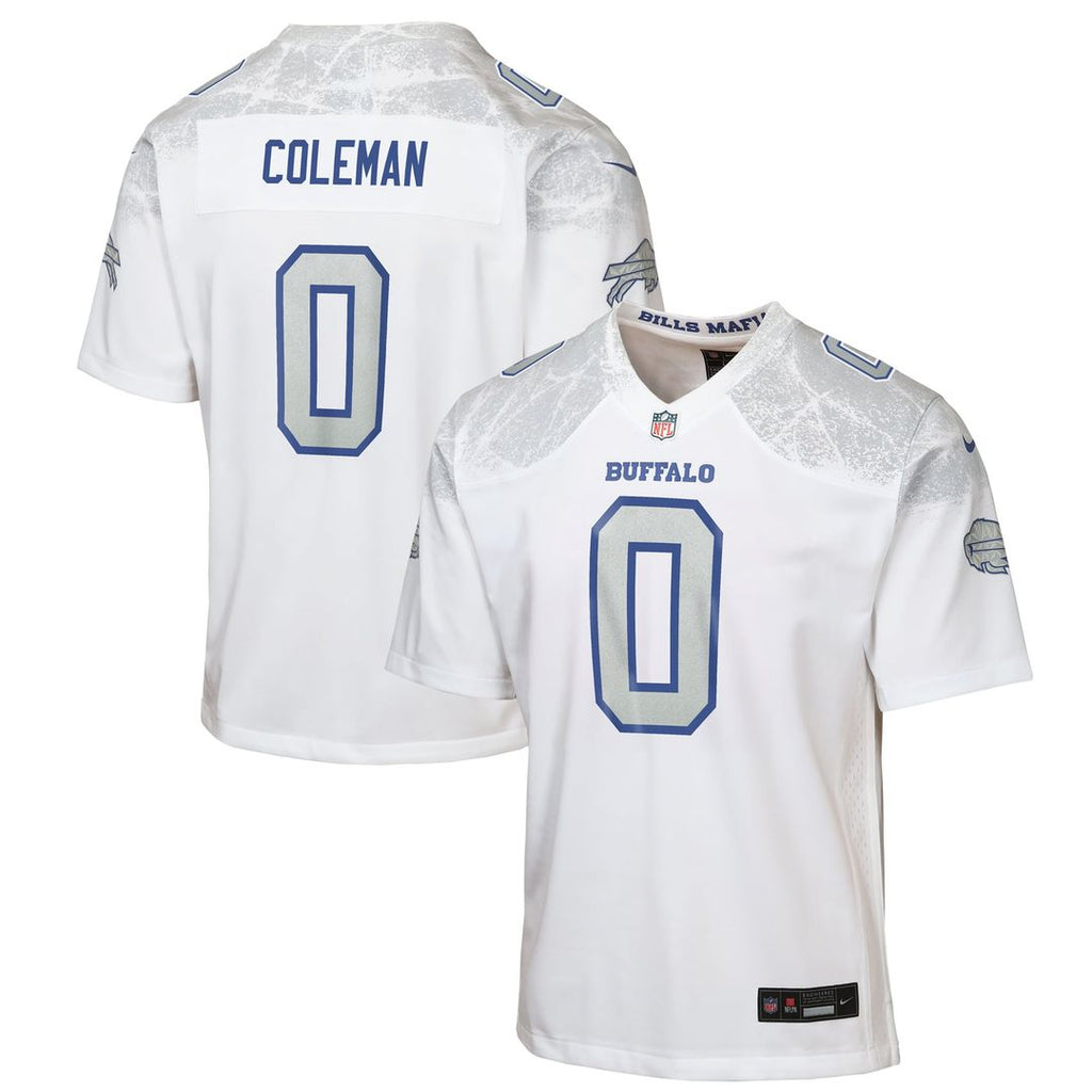 Keon Coleman Buffalo Bills Youth Rivalries Collection Game Jersey - White