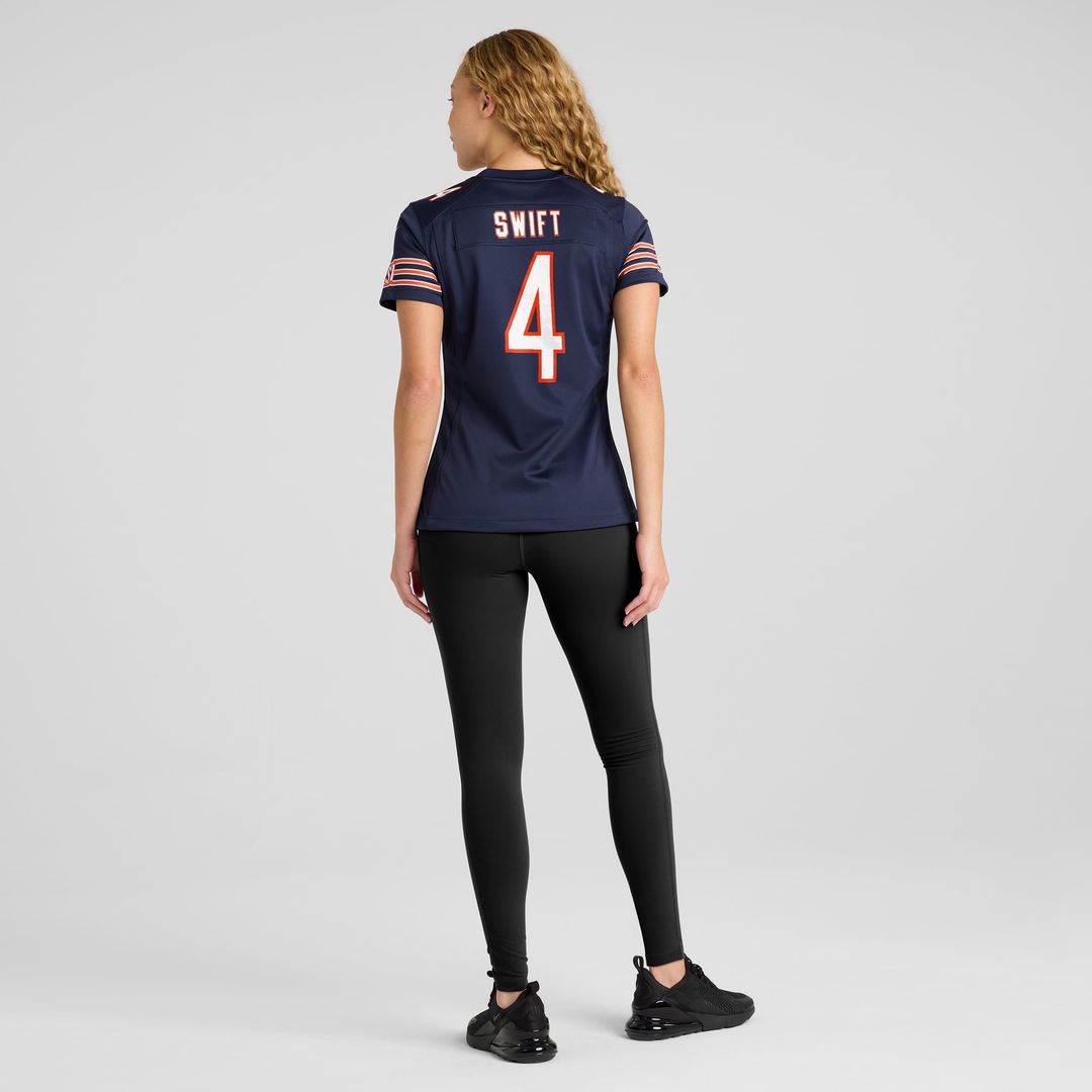 D'Andre Swift Chicago Bears Women's Game Jersey - Navy