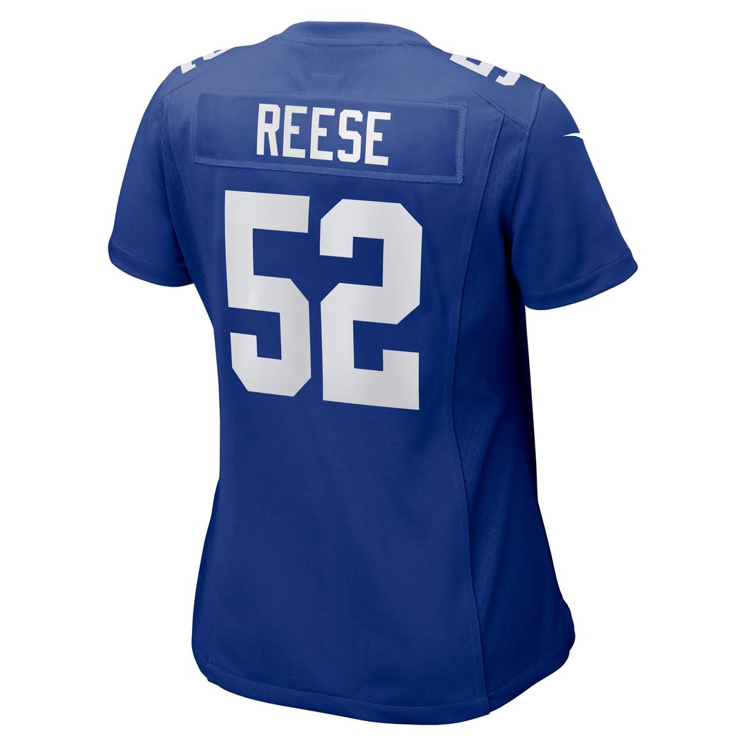 Arvell Reese New York Giants Women's Game Jersey - Royal