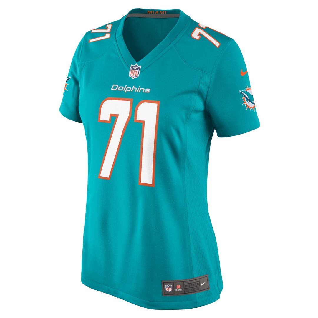 Kion Smith Miami Dolphins Women's Game Jersey - Aqua