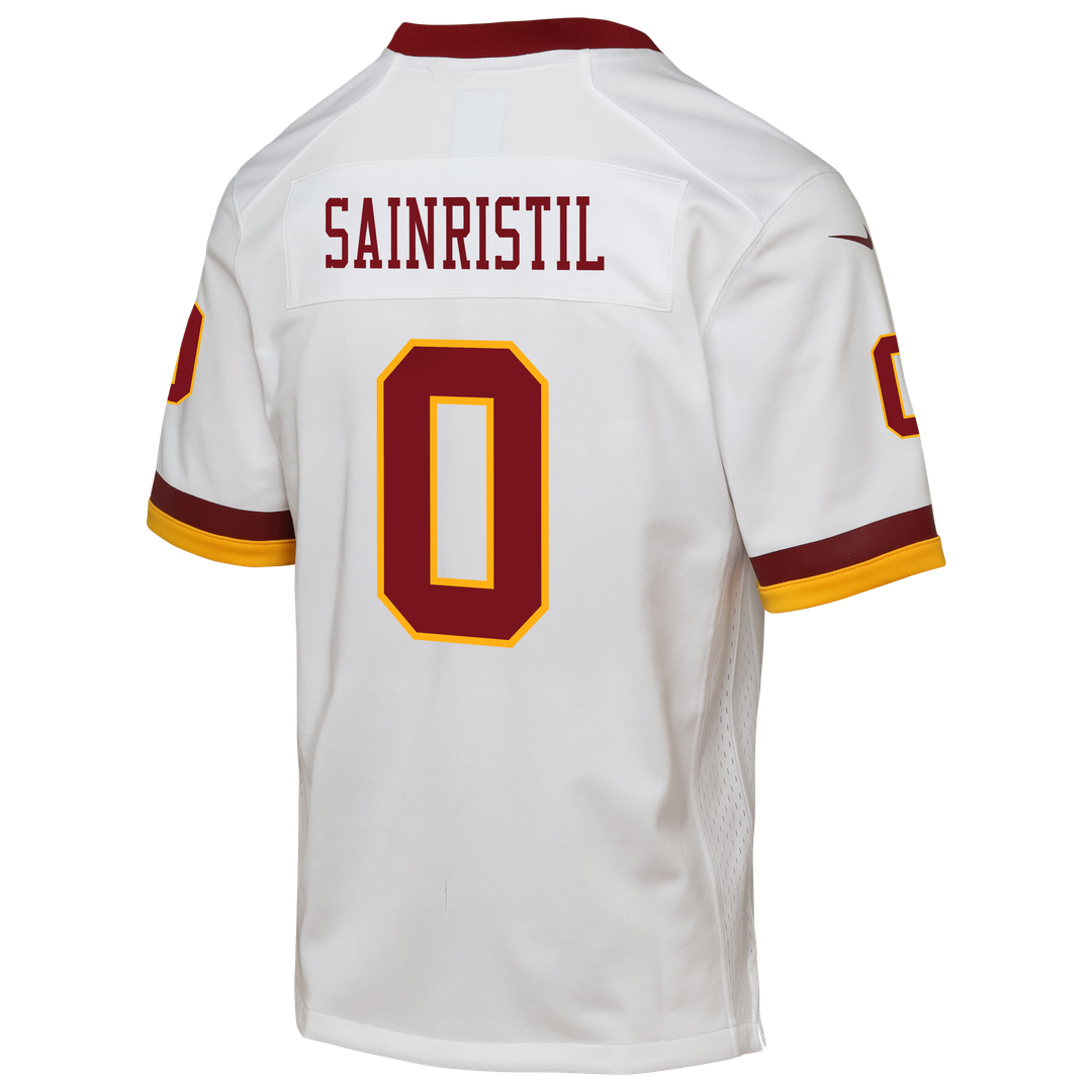 Mike Sainristil Washington Commanders Youth Alternate 2 Game Jersey - White