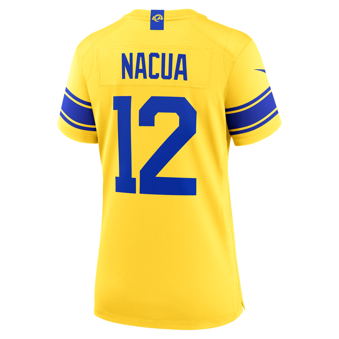 Puka Nacua Los Angeles Rams Women's Game Jersey - Royal