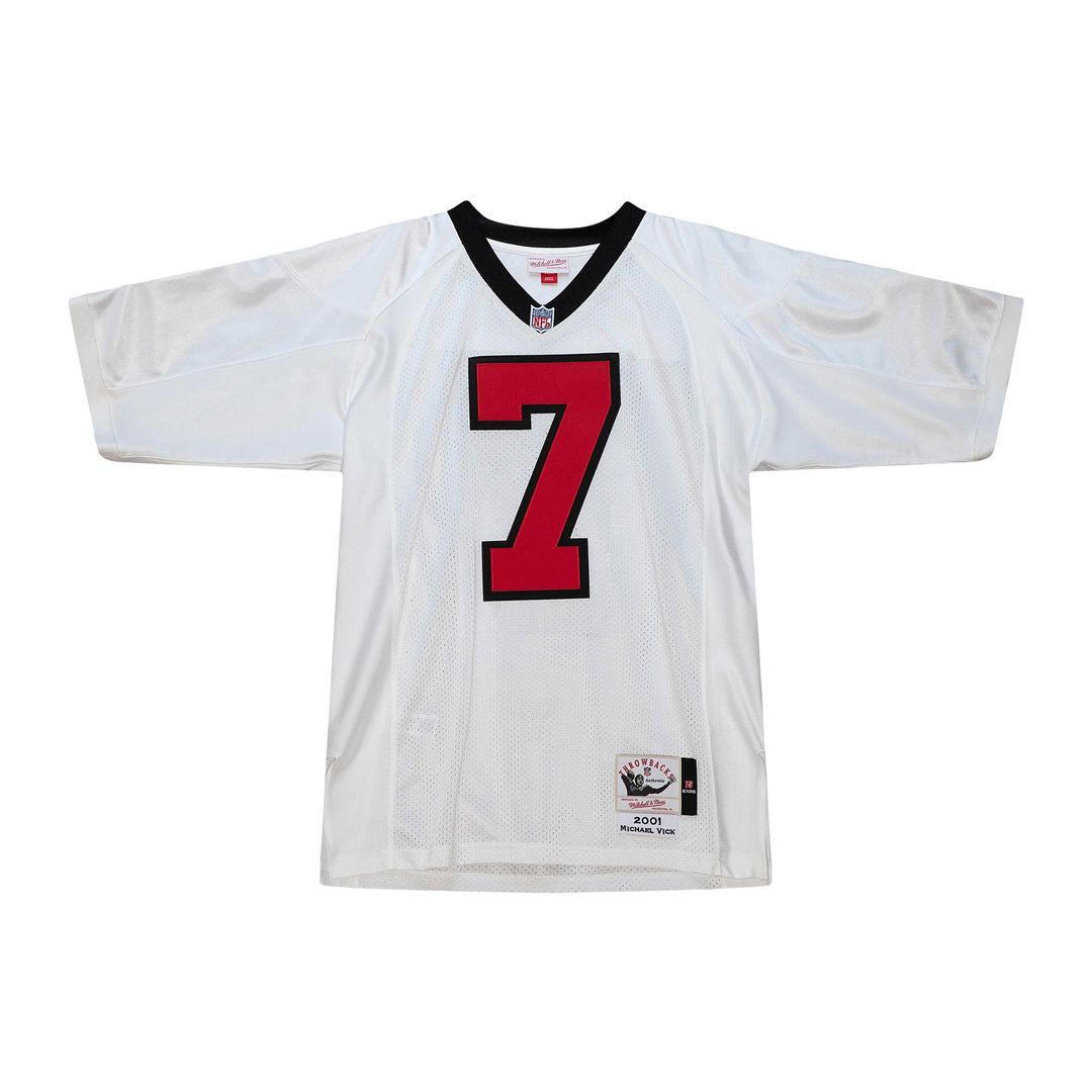 Michael Vick Atlanta Falcons 2003 Authentic Throwback Retired Player Jersey - Red