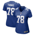 Andrew Thomas New York Giants Women's Game Jersey - Royal
