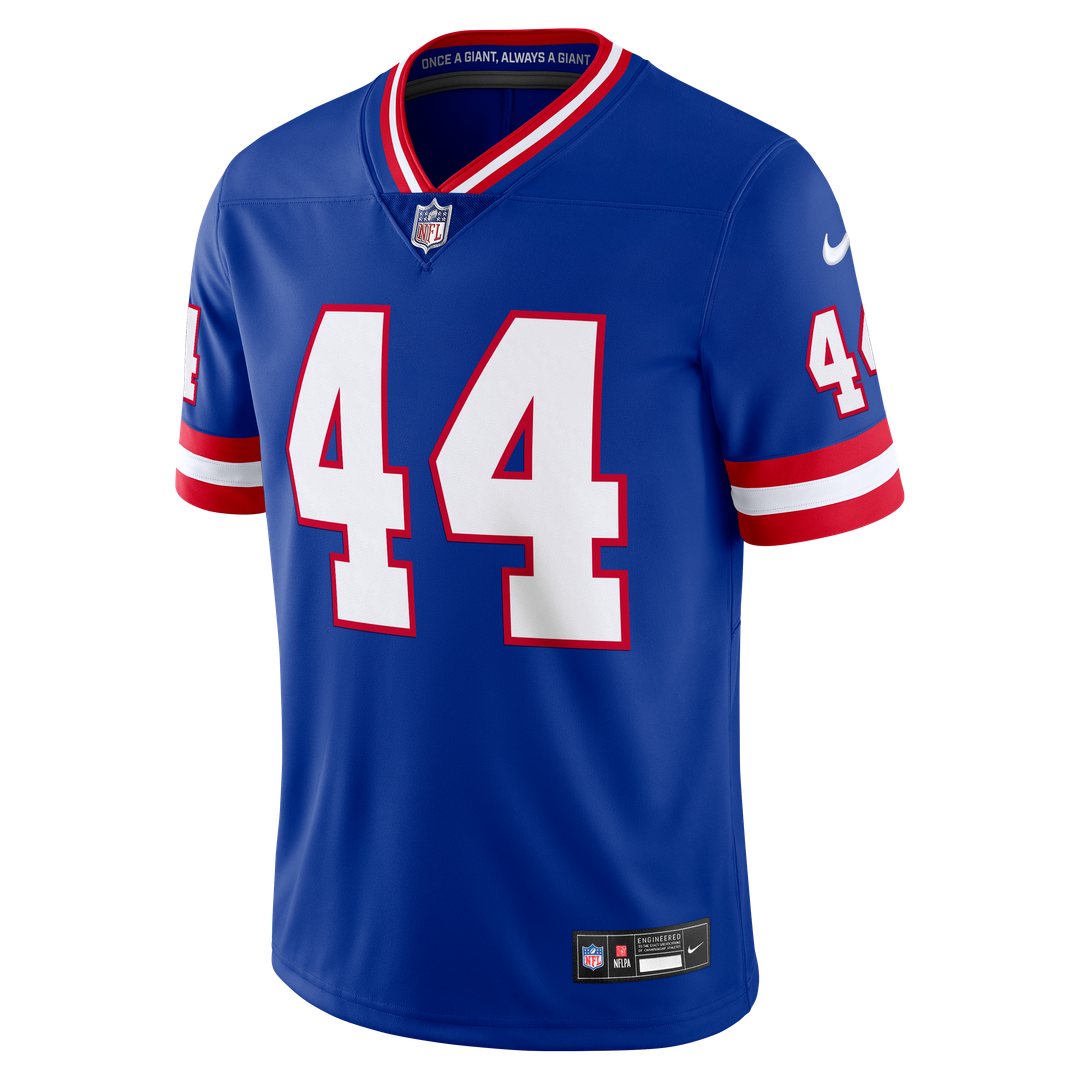 Cam Skattebo New York Giants Vintage White Vapor Untouchable Stitched Limited Jersey - White